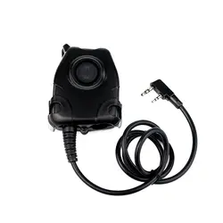 Ptt адаптер для гарнитуры для Z Боуман Elite II HD01 HD02 HD03 H50 H60 для Kenwood Baofeng UV-5R Walkie Talkie