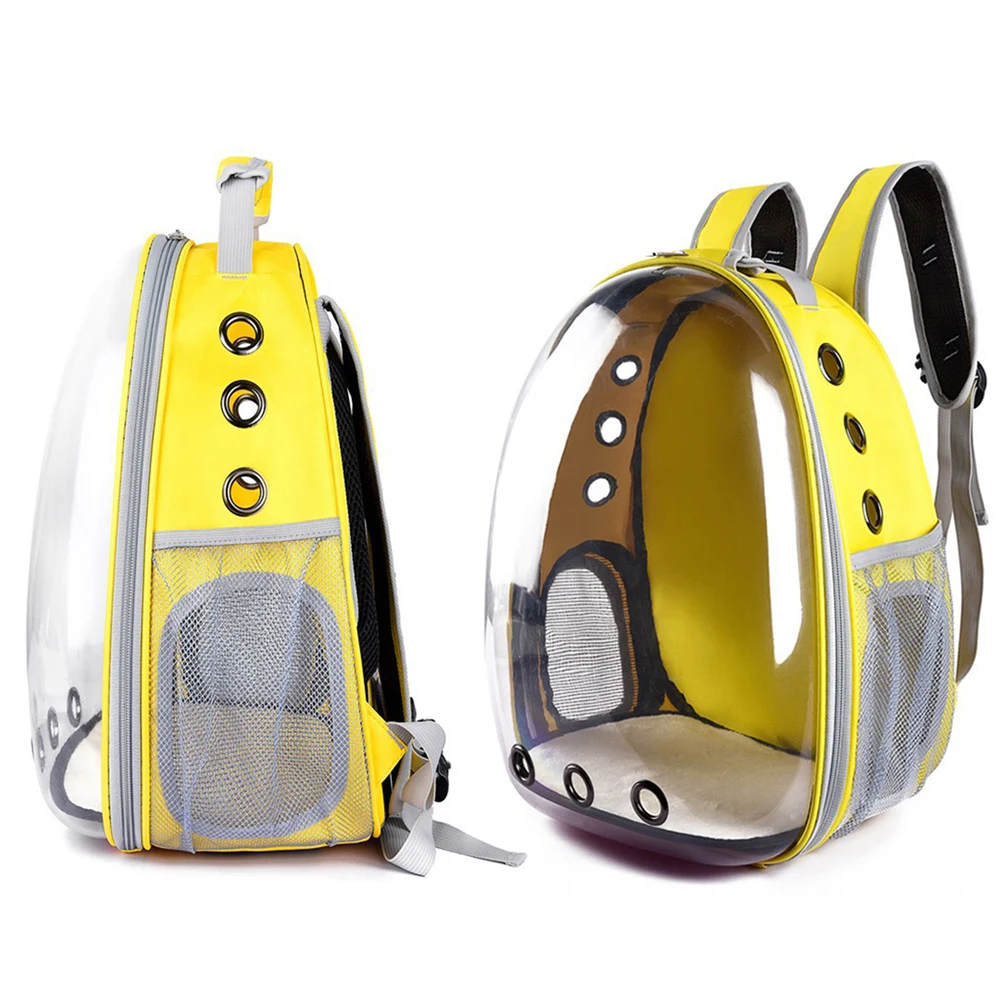 

Portable Pet Cat Dog Puppy Space Backpack Carrier Bubble Transparent Sightseeing Space Capsule Design Backpack