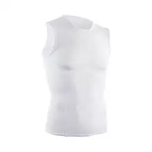 Для мужчин однотонный с круглым вырезом без рукавов пэчворк базовый обычный Велоспорт весна, лето, осень жилет на открытом воздухе, одежда Топ Тонкий