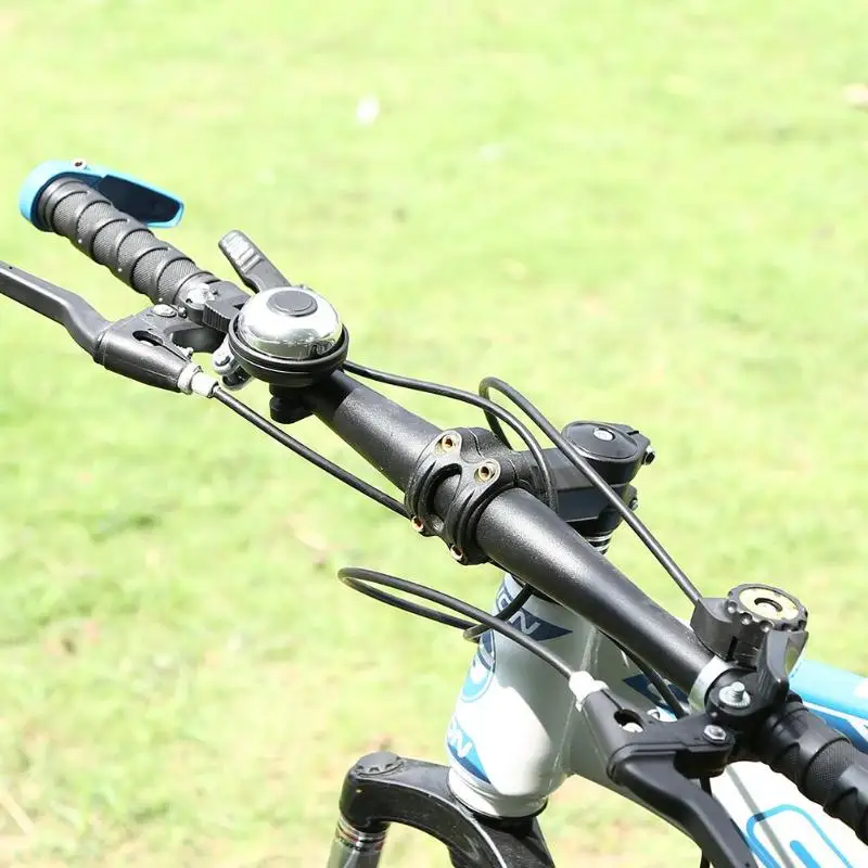 

New Metal Bicycle Bell Handlebar Ring Horn Sound Alarm MTB Mountain Road Bike Warning Safety Bike Cycling Accessories 2 Colors
