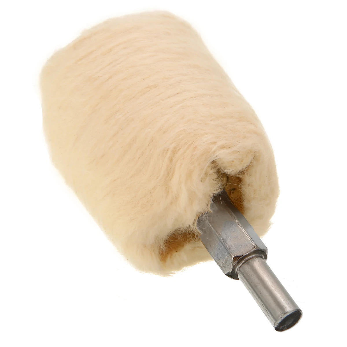 1PC 2 Inch Cylindrical Polishing Wheel White Cotton Polishing Buffing