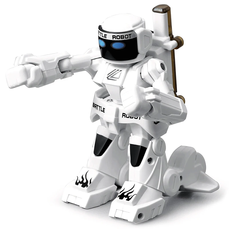 Боевой радиоуправляемый робот 2-channel 2,4 GHz Body Sense пульт дистанционного управления игрушка робот с боксерским звуком и индикативный светильник Модель детский подарок