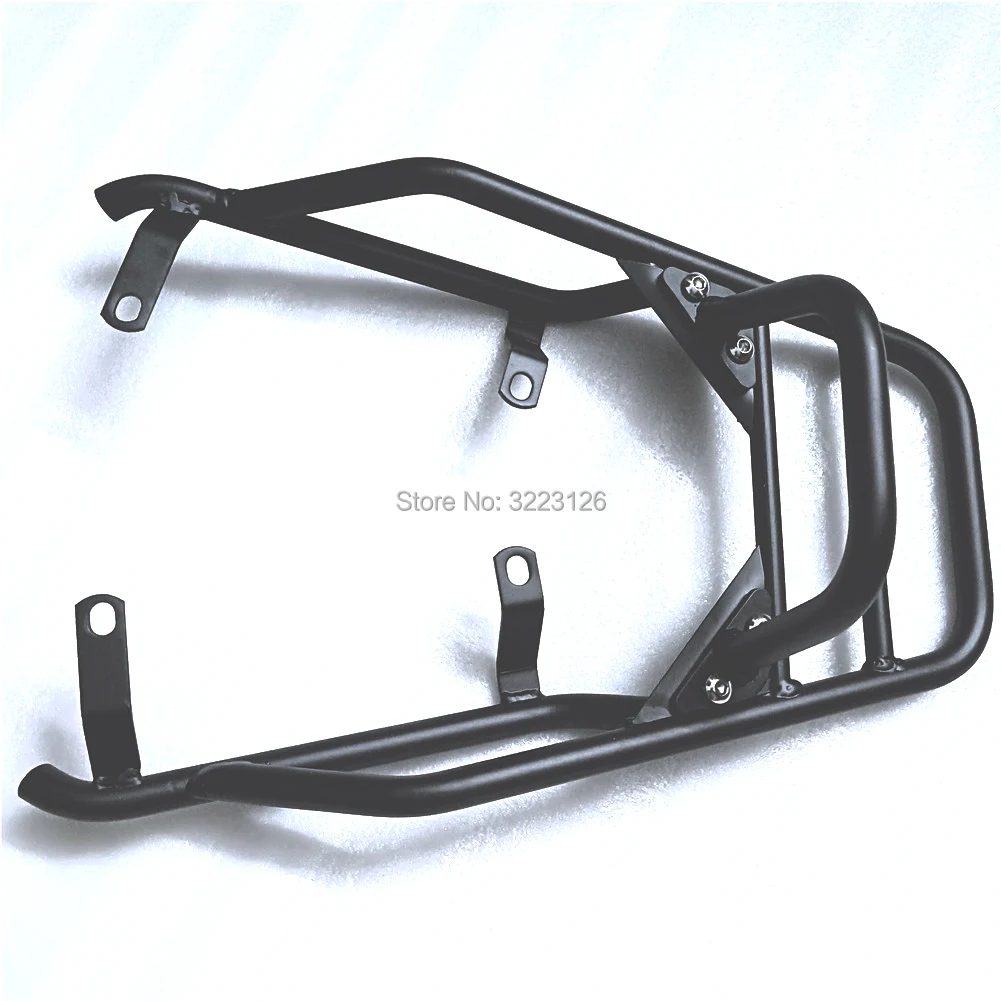 

Motorbike Rear Luggage Rack Carrier with Passenger Grab Handle Bar Handgrip For BMW R Nine T NineT Pure Racer Scrambler 14-17