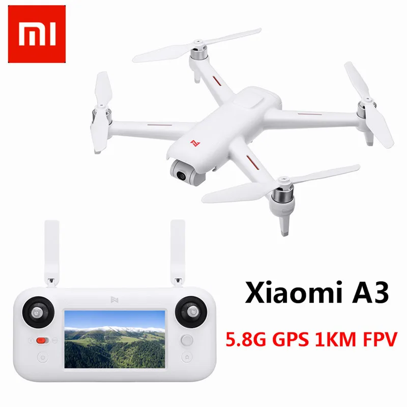 

Presale Xiaomi FIMI A3 5.8G 1KM FPV With 2-axis Gimbal 1080P Camera GPS RC Drone Quadcopter RTF