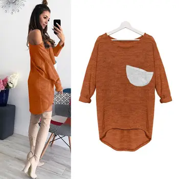

Women Sweatshirt Pullovers Long Sleeve Hoodie Sweatshirts Jumper Hoodies Pocket Pullover Tops Basic Women Clothes