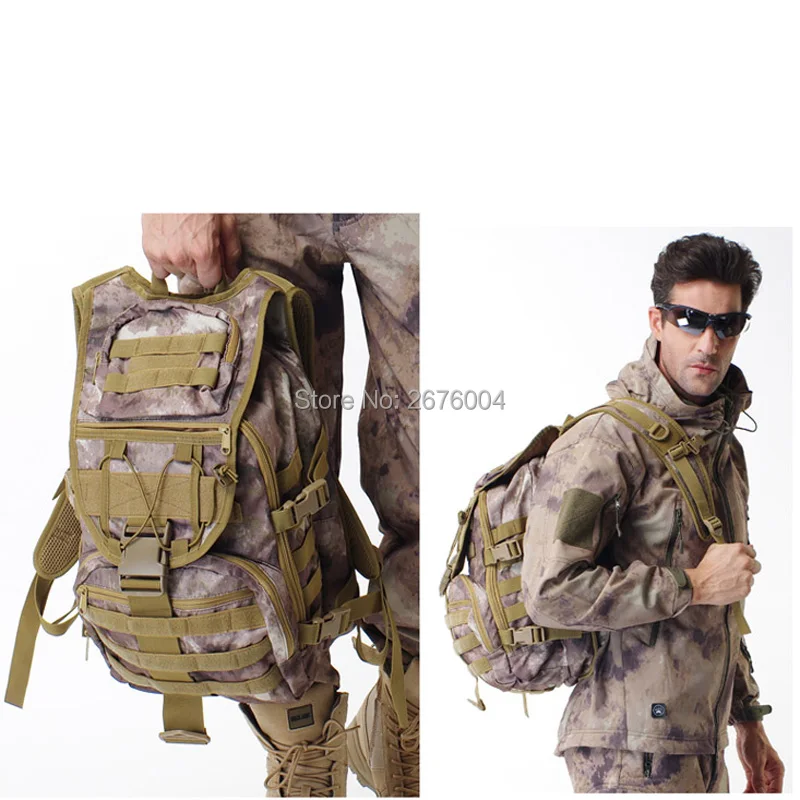 

X7 Military Army Tactical Backpack Hiking Camping Camuflage Outdoor Sports Backpack Bags 40L