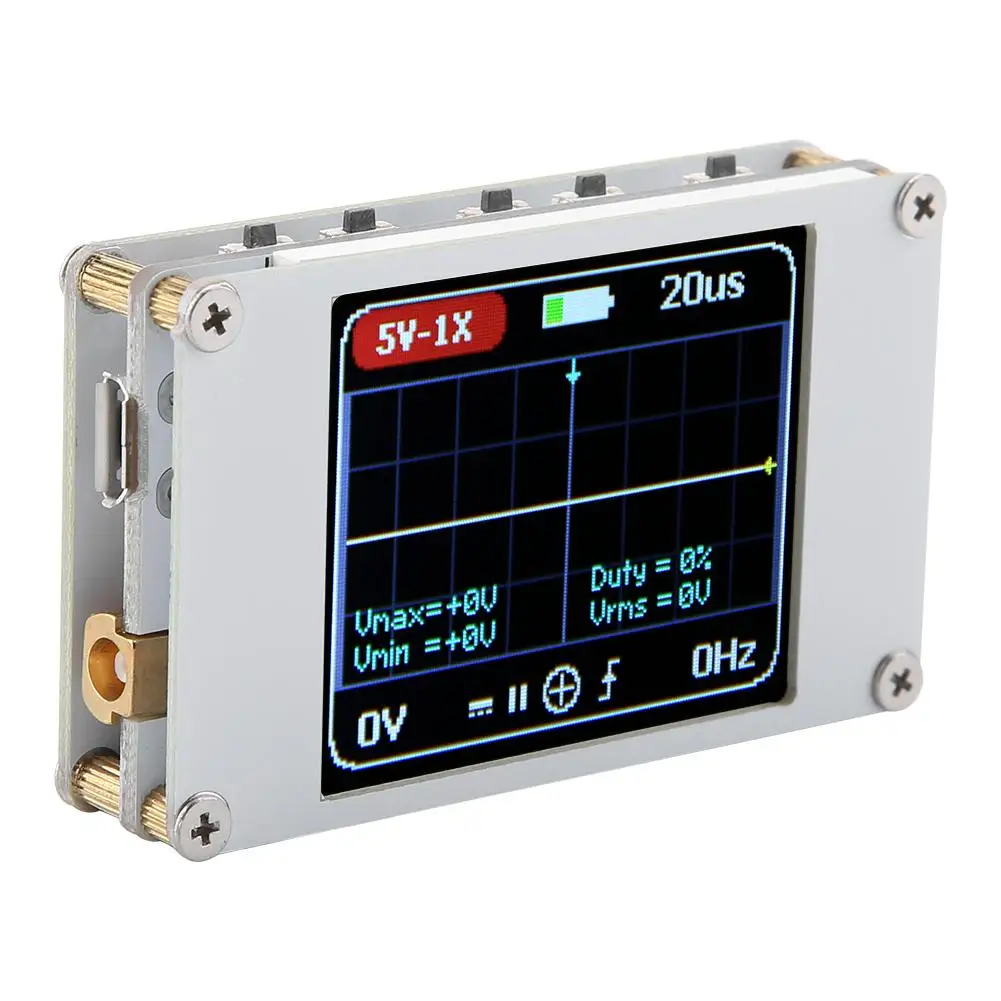 

DSO188 Handheld Mini Pocket Portable Ultra-small Digital Oscilloscope 1M Bandwidth High Quality