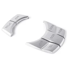 Для Bmw X1 X3 X5 X6 1/2/3/4/5/6/7 серии автомобильные наклейки для кнопок мультимедиа ручка рамка украшения отделка