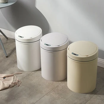 

Automatic Sensor Dustbin Smart Induction Trash Can Waste Bins Induction Waste Bin Cleaning Tools Dustbin Household Trash Bin
