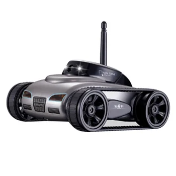 

HappyCow 777-270 Remote Control Toy Mini WiFi RC Car with Camera Support IOS phone Android Real-time Transmission RC Tank FSWB