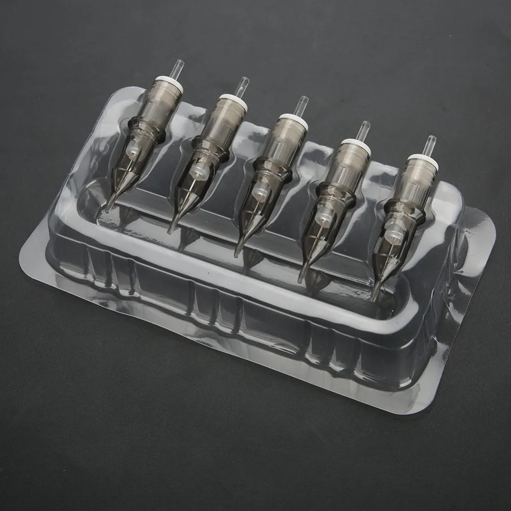 2 типа Pro 20 шт лотки прозрачные одноразовые DGT пластиковые татуировки картридж