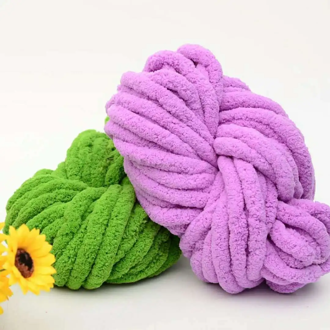 

Dye Scarf Hand-knitted Yarn Hand knitting Soft Milk Cotton Yarn Thick Wool Yarn Use for Make Blanket Hats Shoes lana para tejer