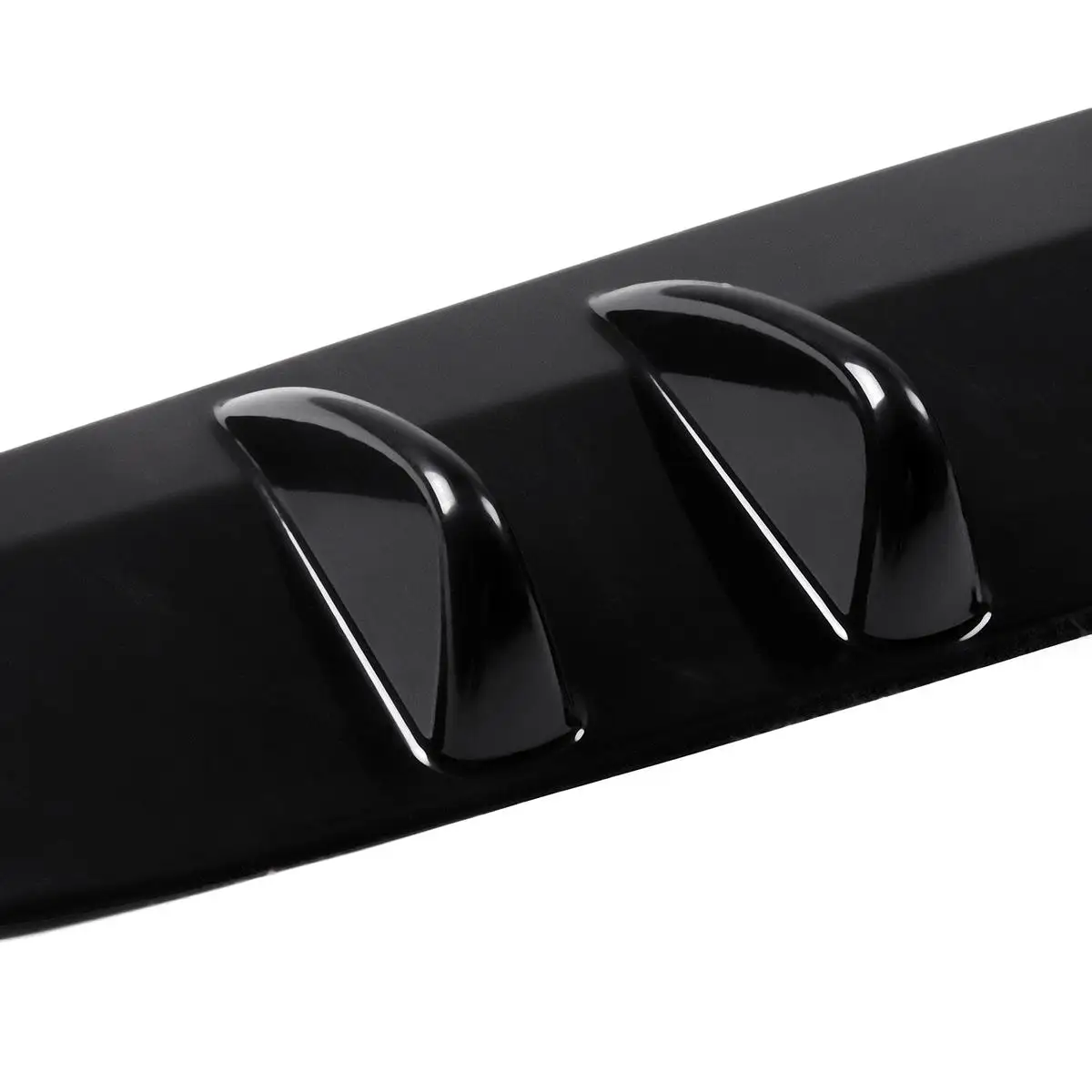 84cm Shark Fin Style Universal Car Rear Bumper Splitter Lip Diffuser Splitters Protector Spoiler Lip For BMW For Benz For Audi
