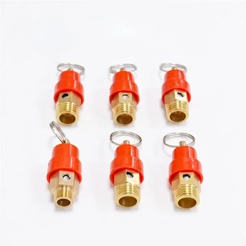 

2019 Hot High Press 1/4" 12Kg BSP Pull To Release Air Compressor Safety Valve Pressure Relief Release