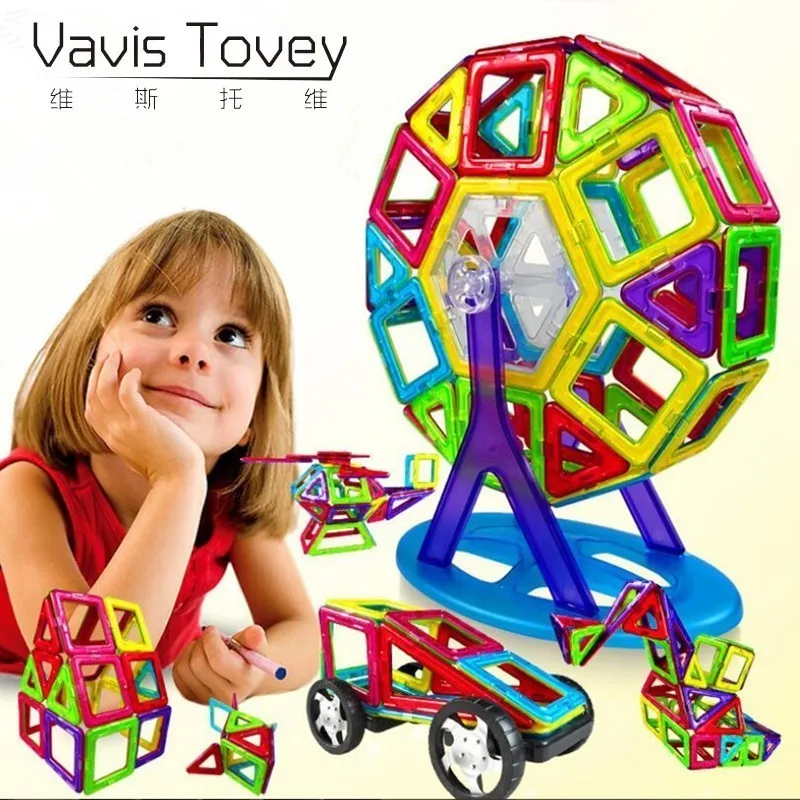Мини Магнитный конструктор Vavis Tovey More игрушечные аксессуары 3D модель сделай сам