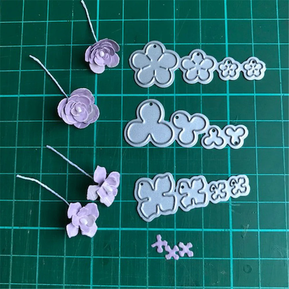 

Flowers String Dies scrapbooking New Arrival Metal Cutting Dies New 2019 Design Craft New Cutting Dies Templates For Card Cut