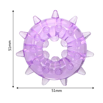 VATINE Silicone Penis Ring Extender Cock Ring Erotic Toys Male Erection Stretcher Delay Ejaculation Sex Toys for Men 6