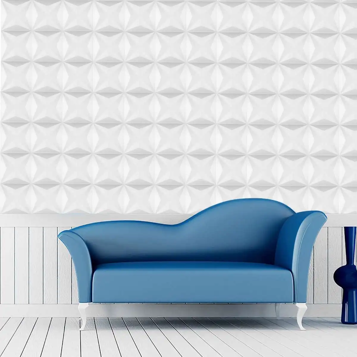 Us 26 13 38 Off 3d Wall Panel Ceiling Tiles Wallpaper Geometric Art Stickers Tv Background Home Living Room Decoration Wall Treatment 12pcs Lot In