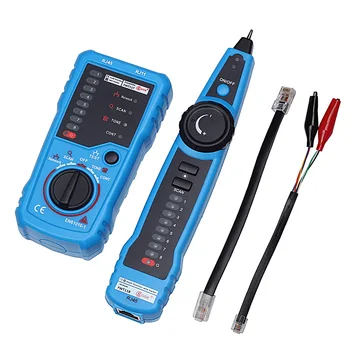 

Elisona RJ11 RJ45 Cat5 Cat6 Telephone Wire Network Tracker Tracer Toner for Ethernet LAN Cable Tester Detector Line Finder