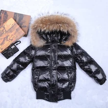 Детский пуховик для детей от 12 месяцев до 8 лет зимняя одежда, куртка для девочек, верхняя одежда для маленьких мальчиков куртки для малышей детские зимние пальто с капюшоном