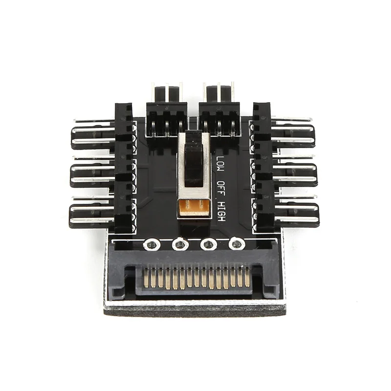 Кулер Molex для ПК кабель разветвитель с 1 на 8 4 контакта