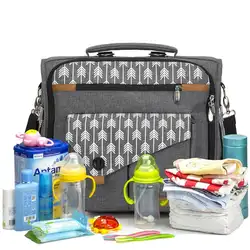 Модная сумка для мамы для беременных, Многоцелевая сумка для подгузников, рюкзак для подгузников, Детская сумка с ремнями для коляски
