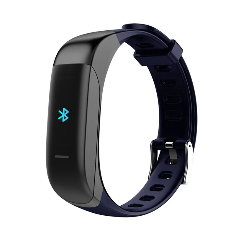

TB01 2-in-1 Bluetooth Headset Smart Watch Waterproof HR Sleep Monitor Time and Date Display Fitness Sports Smart Bracelet Band