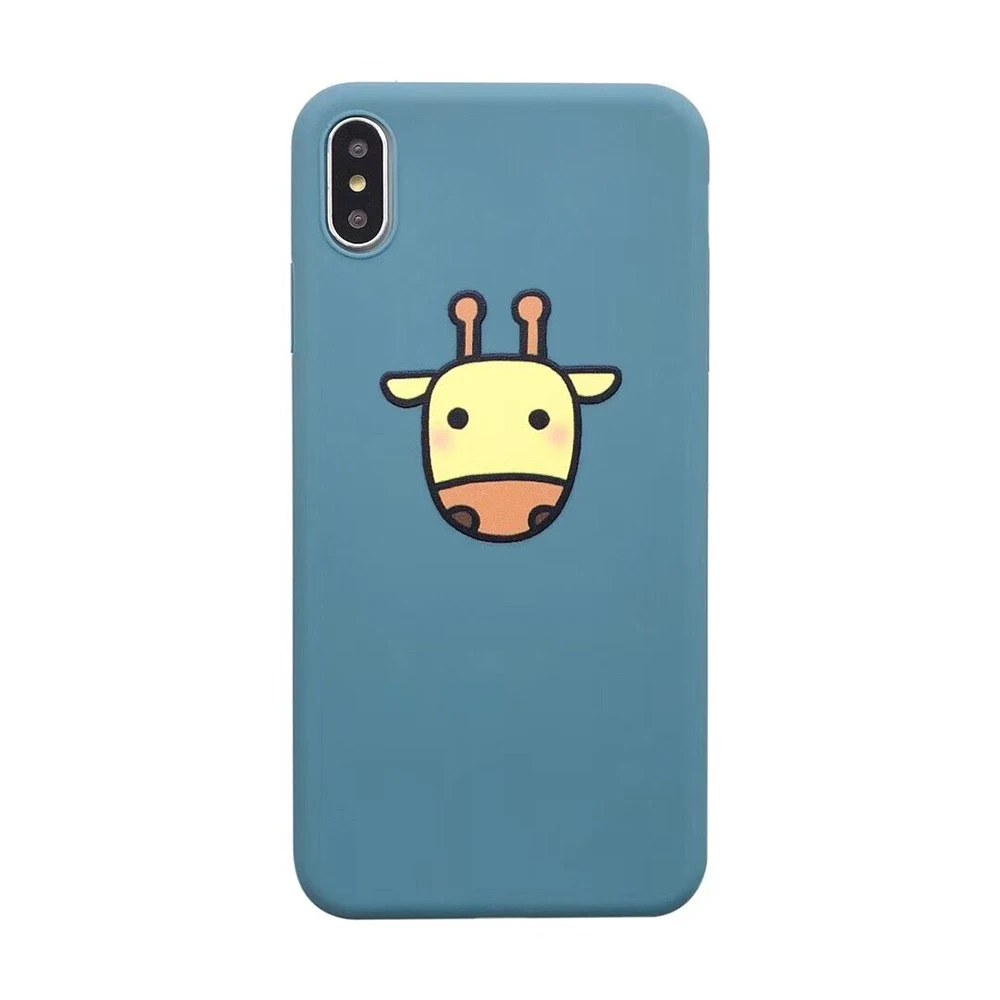 LOVECOM Cute Cartoon Case For iPhone XS Max XR XS 6 6S 7 8 Plus Full Body Giraffe Elephant Soft TPU Phone Back Cover Cases Gift LOVECOM Cute Cartoon Case For iPhone XS Max XR XS 6 6S 7 8 Plus Full Body Giraffe Elephant Soft TPU Phone Back Cover Cases Gift