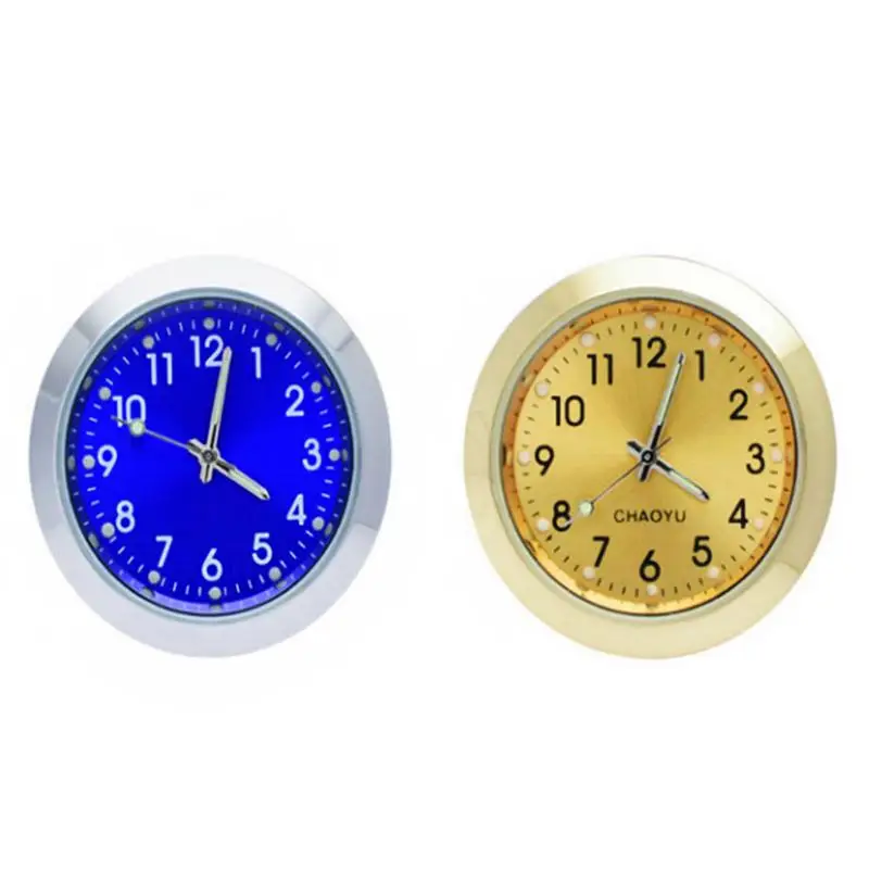 

Car Decoration Personality Creativity Electronic Meter Watch Clock Auto Interior Auto Sticker Decal Accessories Gift Household