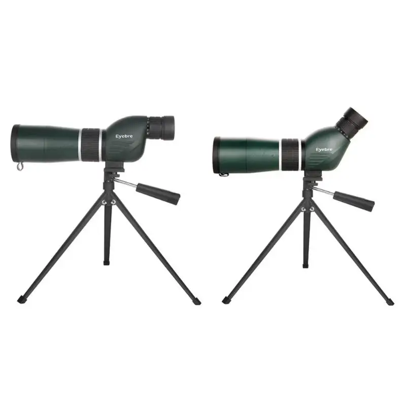 

Eyebre 20-60X Zoom HD Monocular Outdoor Telescope IPX7 Waterproof Spotting Scope with Tripod for Watching Bird Sightseeing