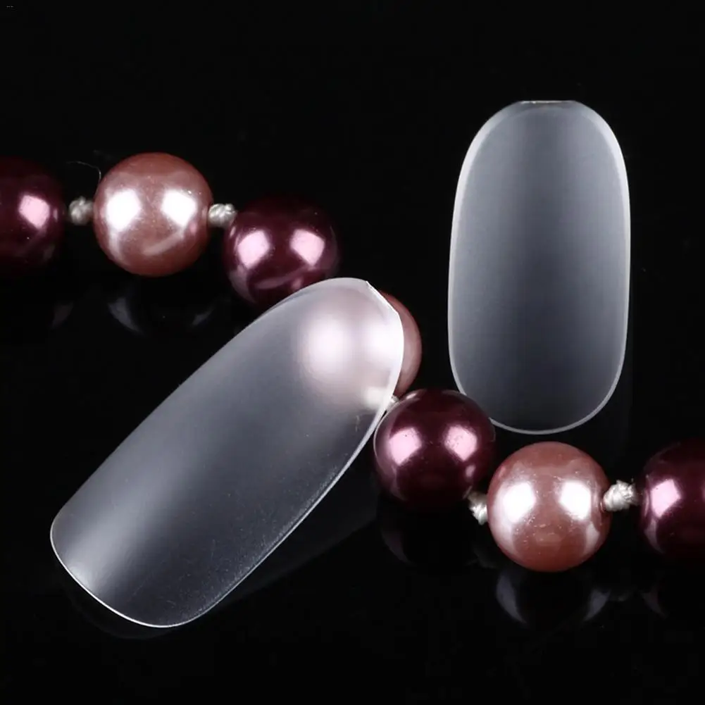 

300 PCS / Box Fake Nails Professional Different Styles Acrylic No Trace Ultra-thin Matte Surface Polished Polished Fake Nails