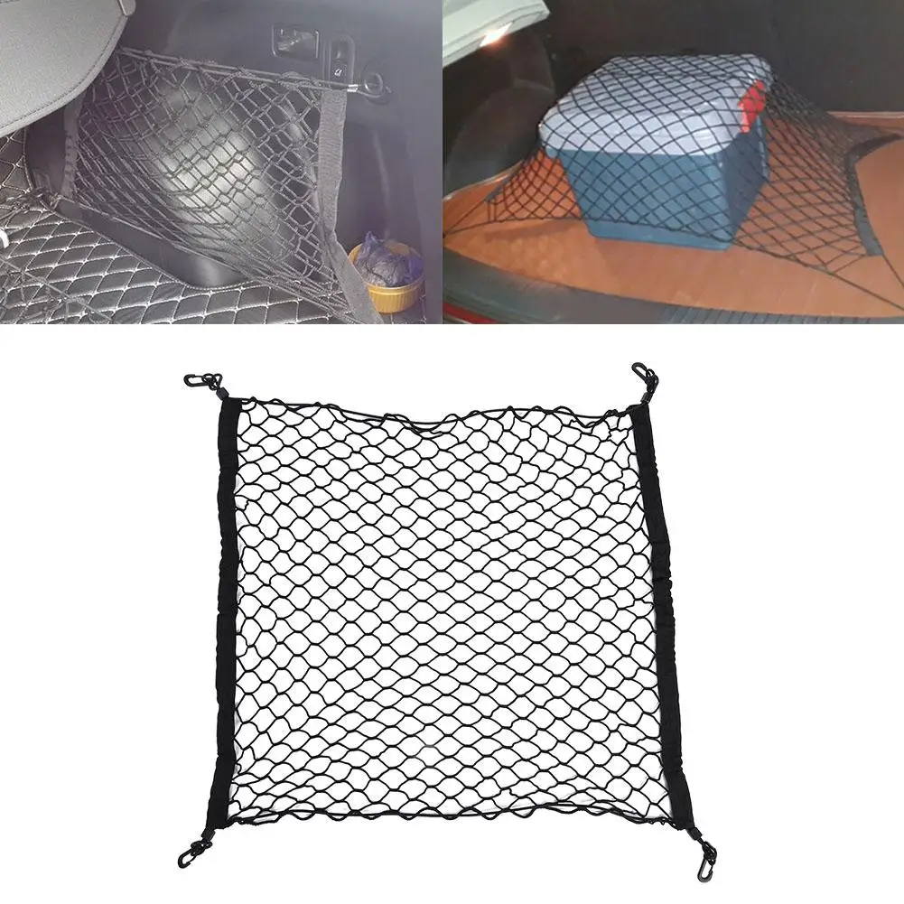 

4Pcs Car Trunk Cargo Net Mesh Storage Organizer for Subaru Forester 2008-2017 Car-styling Cargo Mesh