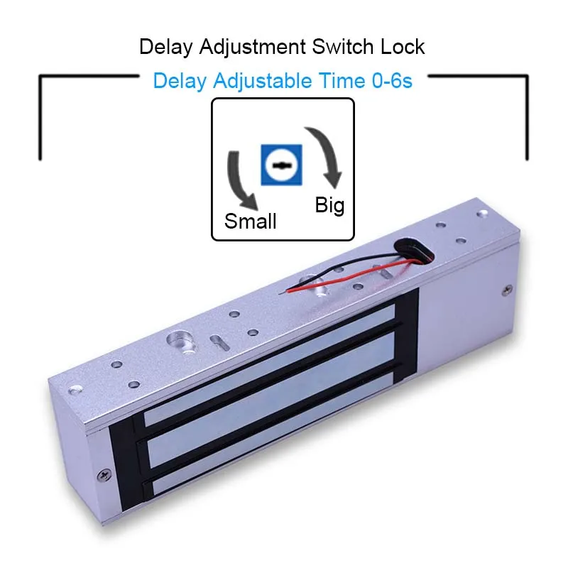 Eseye Magnetic Lock 12v Door Lock 500KG (1200lbs) For Door Access Control System Holding Force High Quality Electric Lock 12V