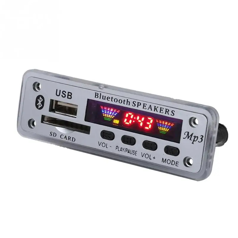 Высококачественный модуль декодирования SDM01BT + Bluetooth 4 цвета экран MP3 FM APE FLAC плата