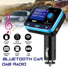 DAB цифровой радио ресивер FM-тюнер автомобиля bluetooth 4,2 передатчик адаптер FM DAV/DAB вещания