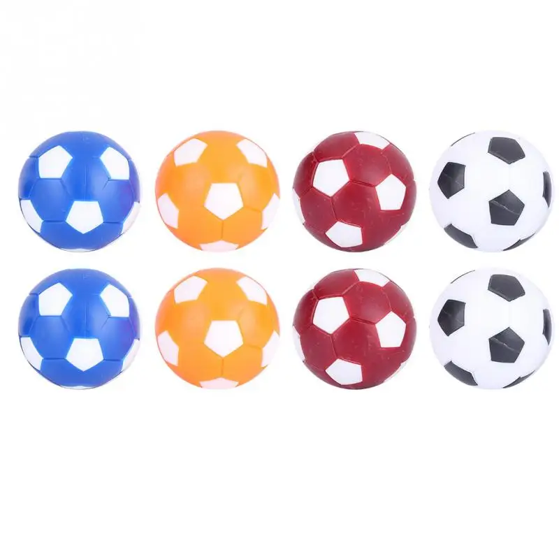 

8pcs 36mm Mini Colorful Table Soccer Footballs Replacement Balls Tabletop Game Ball Soccers Table Toy