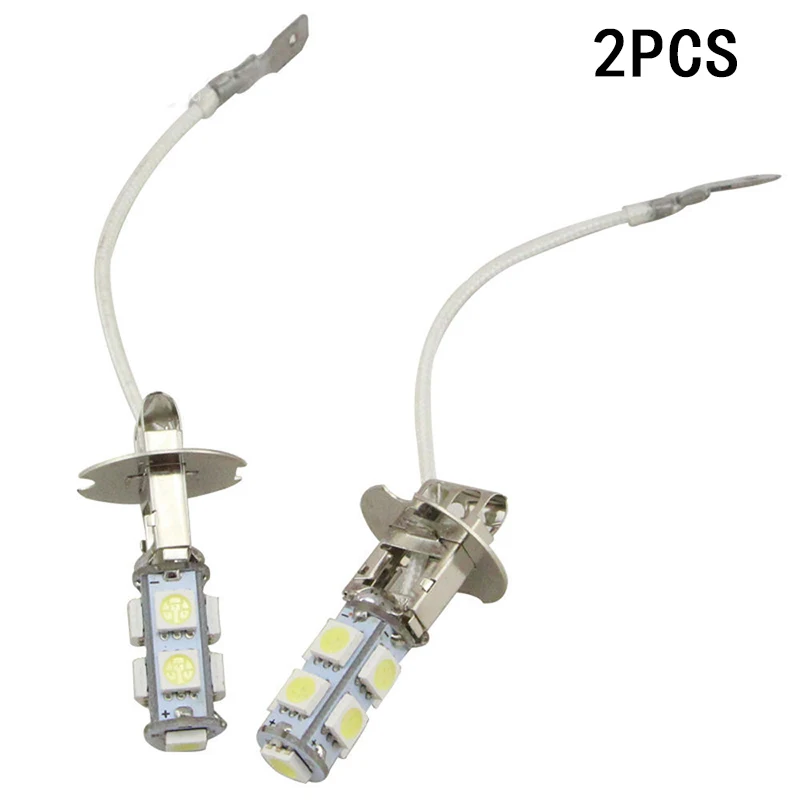 

Car LED fog lights 2pcs H3 100W Super Bright LED White Fog Tail DRL Head Car Lights