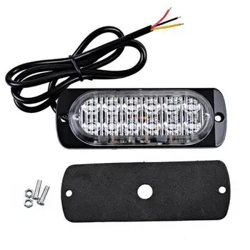 

Universal Warning Light With 12 Chips 12-24v Multifunctional LED Vehicle Door Side Flash Lamp For Automobile / Motorcycle / Truc