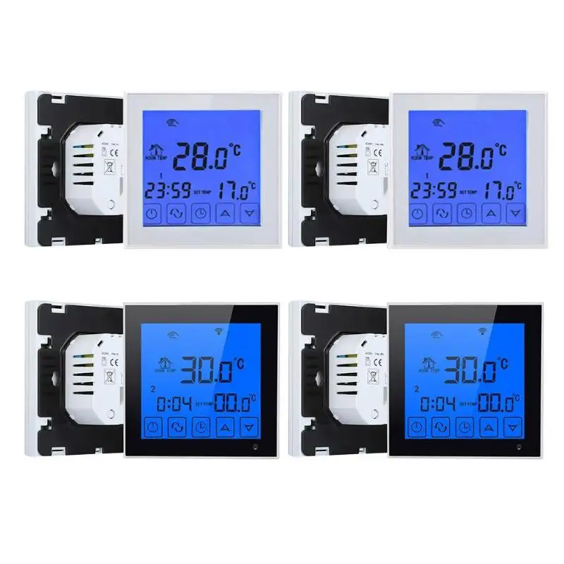 

Wifi LCD Digital Display Touch Screen Smart Temperature Thermostat Wireless Room Underfloor Heating Controller Thermoregulator