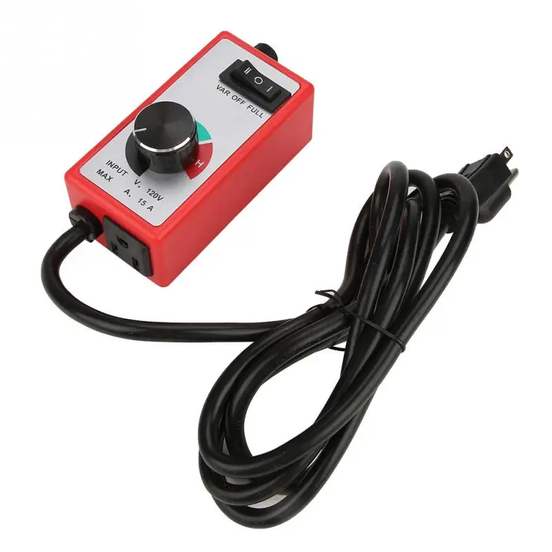 For Router Fan Variable Speed Controller Electric Motor Rheostat AC 120V 600W 5A