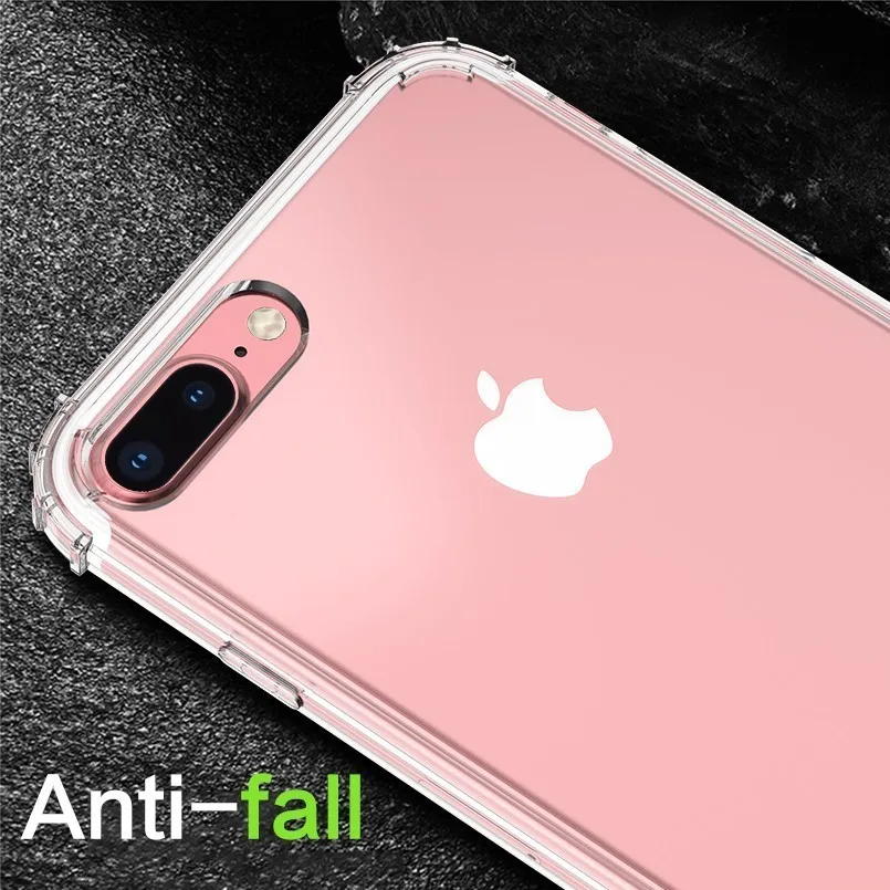 

Ultra thin Clear Transparent Case For iPhone 6 7 8 Plus Soft TPU Silicone Case Cover For iPhone XS MAX XR Bumpers Fundas Coques