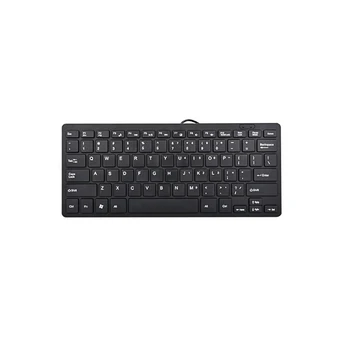 

USB Mini Keyboard with Chocolate Buttons Stylish and Portable Keyboard for Desktop Laptop Use at Home and Office