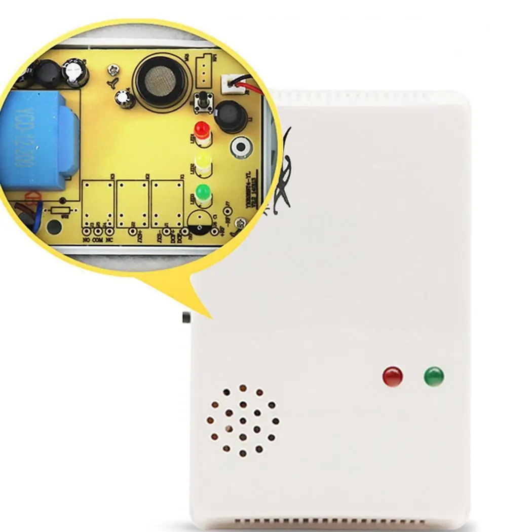 

Durable Practical Geometric Indoor Gas Alarm 10-25%LEL Detector Household 20s Alarm Tool Home -10 - 45 C 20m
