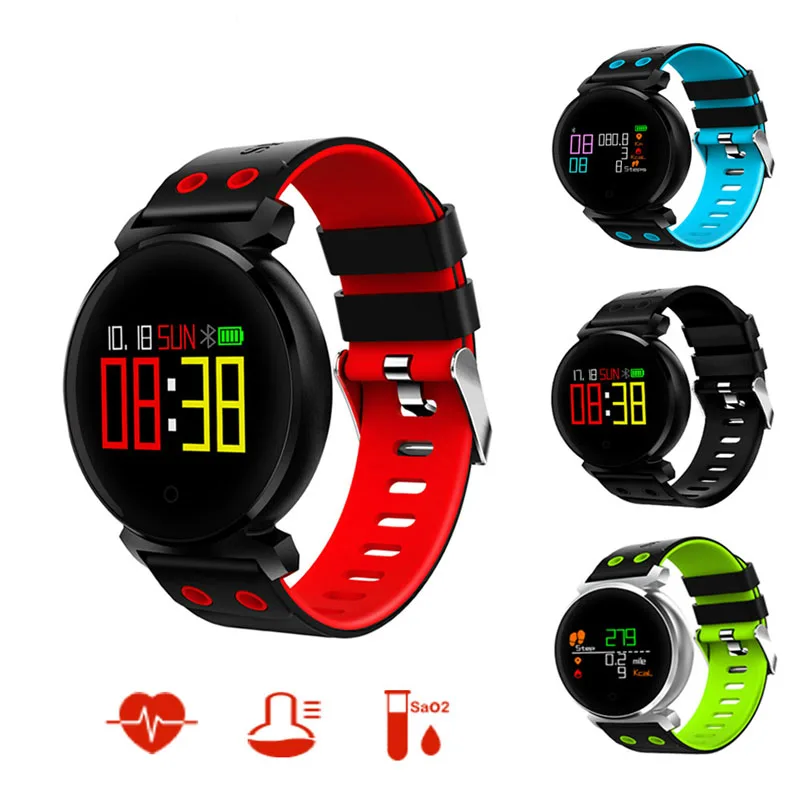 

Anti-lost Smart Watch Men Blood Pressure Monitor Sport Stopwatch Distance Fitness Bracelet for Android IOS Digital Wrist Watch