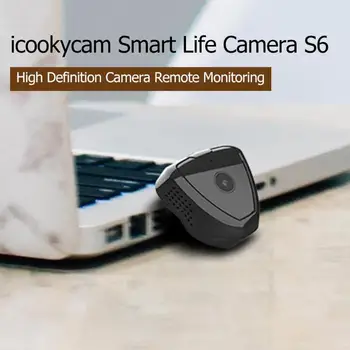 

S6 Mini WiFi IP Camera Motion Sensor 1280x720P Night-Vision Magnetic Clip Cam Multi-purpose Cameras USB 2.0 300mAh Camera