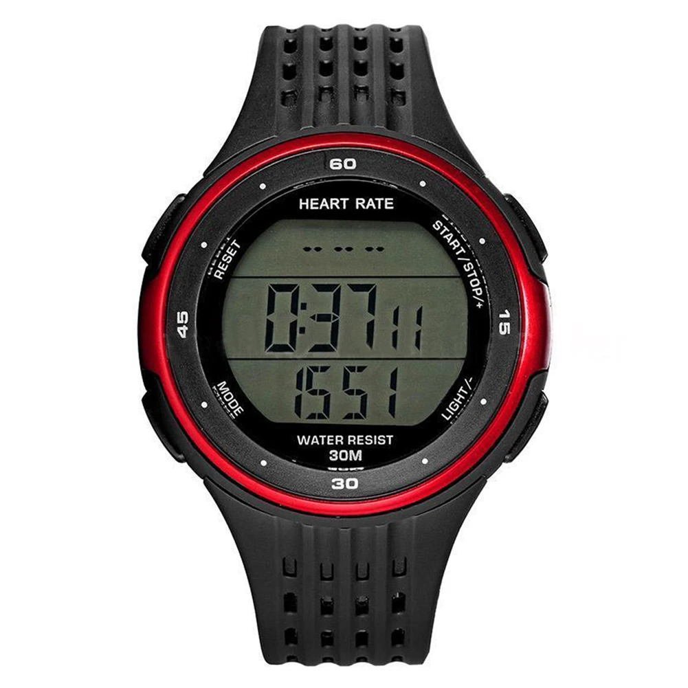 

Fitness Sport Digital Watch Pulse Heart Rate Monitor & Chest Strap