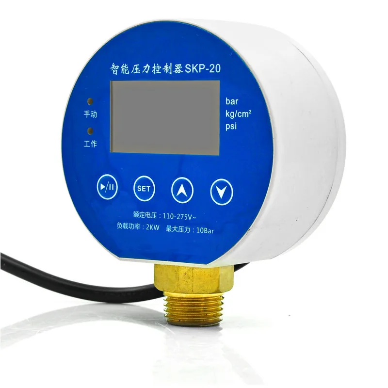 

SKP-20 Automatic Intelligent Water Pump Pressure Switch Controller 1/2 / 3/8 / 1/4 Inch Interface