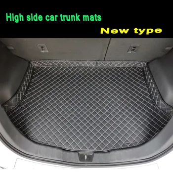 

ZHAOYANHUA Custom fit car Trunk mats for Kia Carens Rondo Sorento Sportage Optima K5 Forte 5D all weather carpet floor liners
