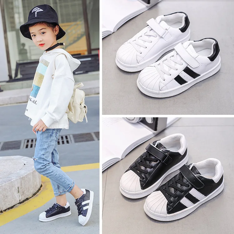

Small Genuine Leather Spring Autumn Girl Catamite Head Children's Shoes