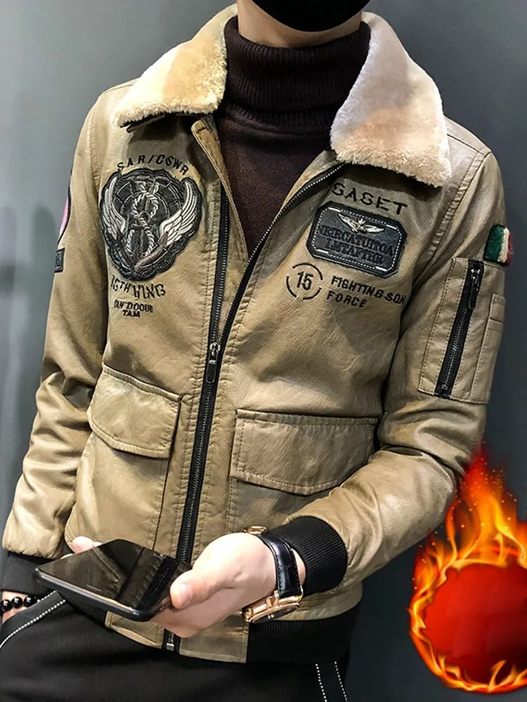 Fashion Winter Deri Mont Bomber Erkek Chaqueta Cuero Hombre Black Leather Jackets Mens Biker Jackets Mens Motorcycle Jackets Men Fashion Winter Deri Mont Bomber Erkek Chaqueta Cuero Hombre Black Leather Jackets Mens Biker Jackets Mens Motorcycle Jackets Men